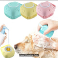 Pet shower brush