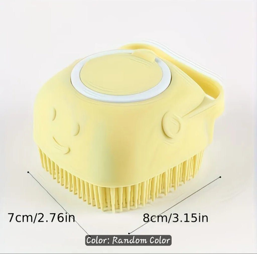 Pet shower brush