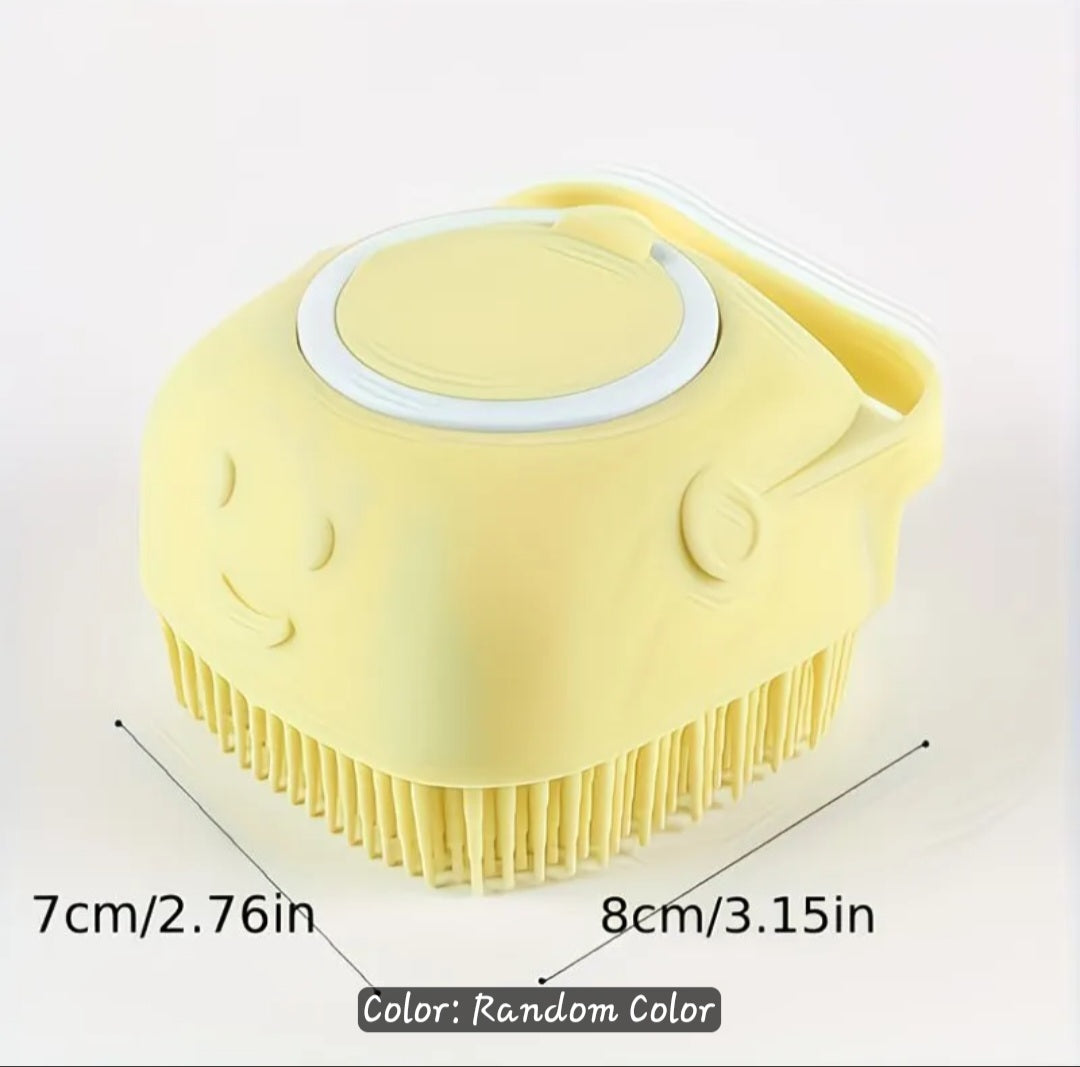 Pet shower brush